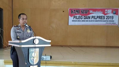 Polsek Benai Deklarasi Pileg dan Pilpres 2019 Damai